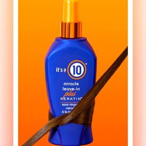 NWT It’s A Ten Leave In Miracle Plus Keratin
10 Benefits